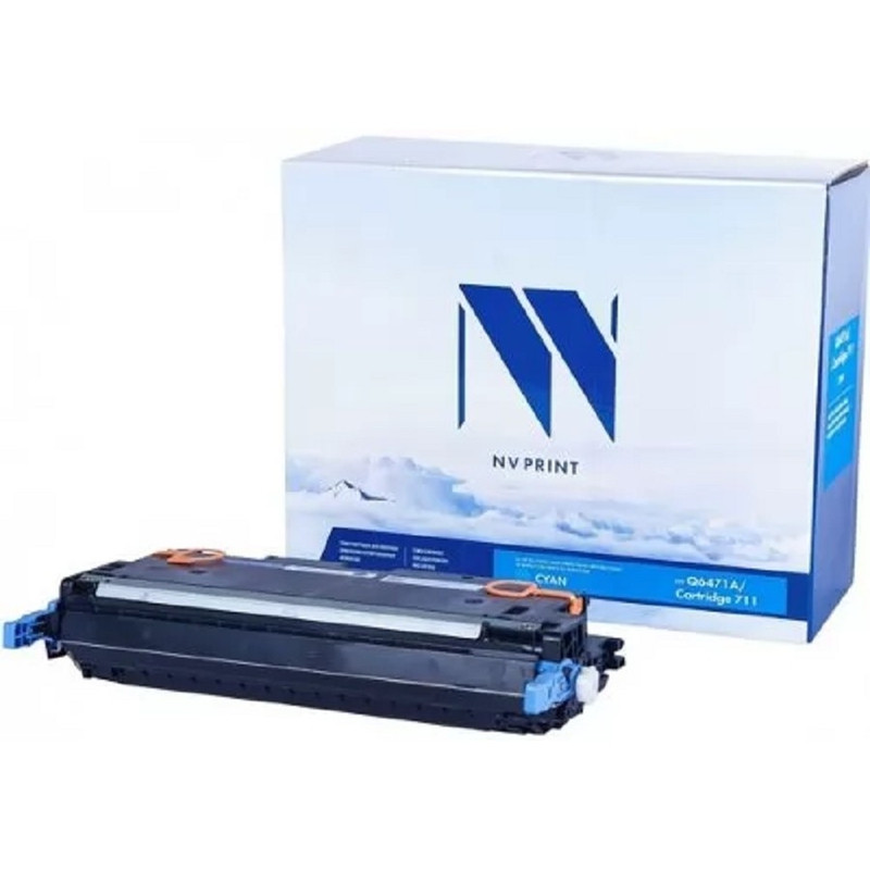 Картридж NVP совместимый NV-Q6472A/NV-711 Yellow универсальные для HP/Canon Color LaserJet 3600/ 3600dn/ 3600n/ LBP 5300 i-Sensys/ 5360/ MF 8450/ 9130/ 9170/ 9220/ 9220Cdn/ 9280/ 9280Cdn (4000k)