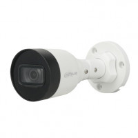 DAHUA DH-IPC-HFW1239S1P-LED-0280B-S5 Уличная цилиндрическая IP-видеокамера Full-color 2Мп, 1/2.8” CMOS, объектив 2.8мм, LED-подсветка до 10м, IP67, корпус: металл, пластик