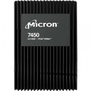 Micron SSD 7450 PRO, 7680GB, U.3(2.5" 15mm), NVMe, PCIe 4.0 x4, 3D TLC, R/W 6800/5600MB/s, IOPs 1 000 000/215 000, TBW 14000, DWPD 1 (12 мес.)