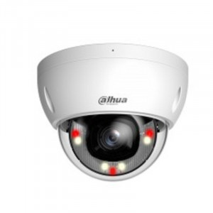 DAHUA DH-IPC-HDBW2449EP-S-IL-0280B Уличная купольная IP-видеокамера Smart Dual Light с ИИ 4Мп, 1/2.9” CMOS, объектив 2.8мм, видеоаналитика, ИК до 30м, LED до 30м, IP67, корпус: металл