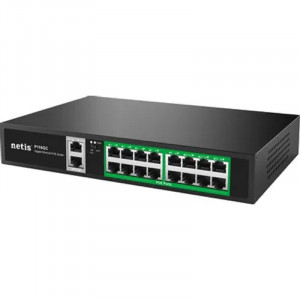 Коммутатор 16PORT 10/100M 16POE+2XGE+SFP P116GC NETIS