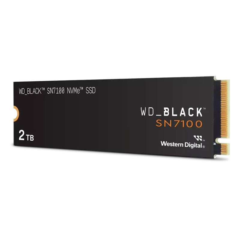 Твердотельный накопитель SSD Western Digital M.2 2280 2TB WD Black WDS200T4X0E PCIe Gen4 x4, NVMe Твердотельный накопитель SSD Western Digital M.2 2280 2TB WD Black WDS200T4X0E PCIe Gen4 x4, NVMe