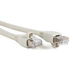 Hyperline PC-LPM-STP-RJ45-RJ45-C6a-10M-LSZH-GY Патч-корд F/UTP, экранированный, Cat.6a, LSZH, 10 м, серый