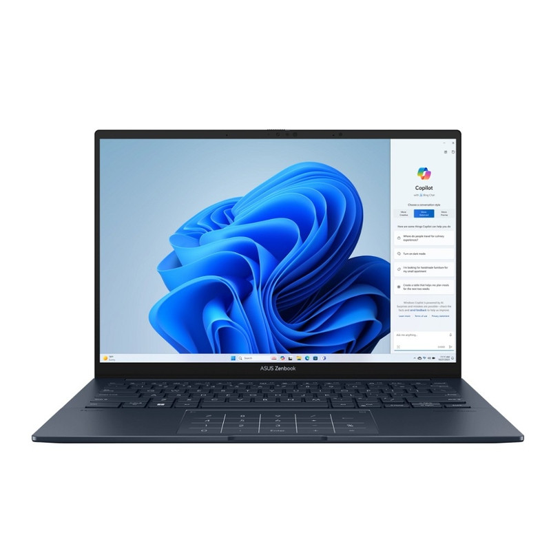 ASUS Zenbook 14 UX3405CA-PP643X  [90NB14W2-M00Y60]  14" {3K (2880 x 1800) OLED Ultra 9 285H / 32Gb / SSD 512Gb/Intel Arc/Win 11 Pro}