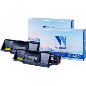 Картридж NVP совместимый NV-TN-3480T-SET2 для Brother DCP-L6600DW/ HL-L6400DWT/ HL-L6300DW/ MFC-L6800DW/ MFC-L6900DW/ DCP-L5500DN/ HL-L5000D/ HL-L5100DN/ HL-L5200DW/ MFC-L5700DN/ MFC-L5750DW (8000k) (
