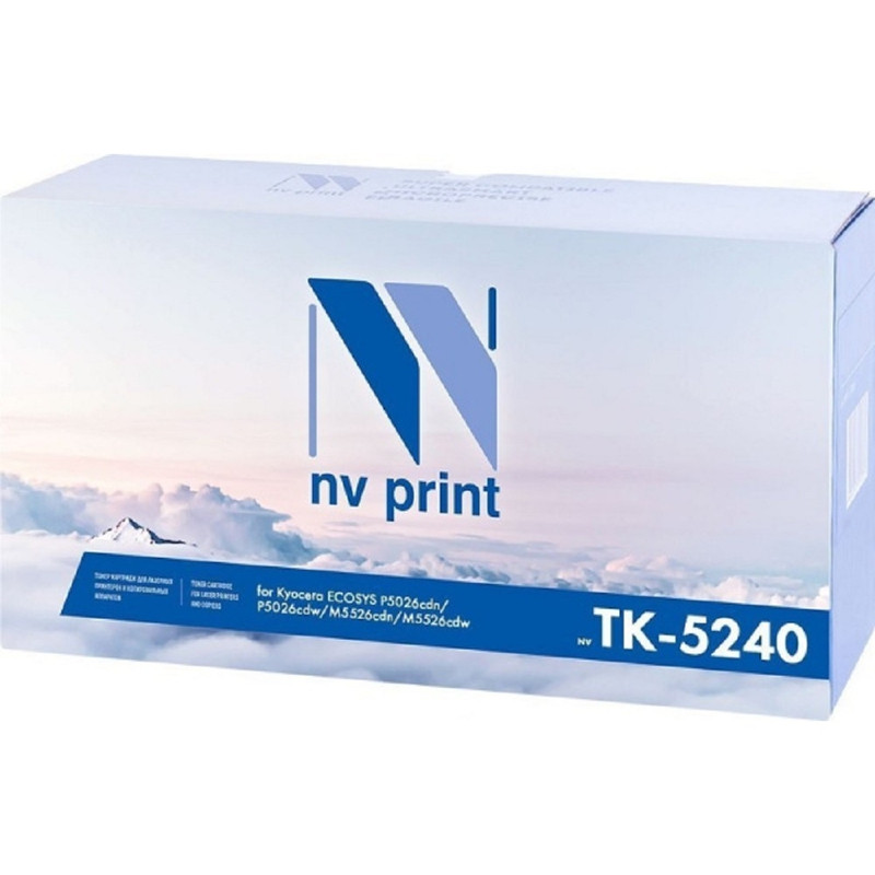 Тонер-картридж NVP NV-TK-5240 Magenta для Kyocera Ecosys P5026cdn/P5026cdw/M5526cdn/M5526cdw (3000k)