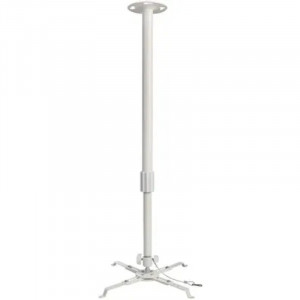 Kromax PROJECTOR-300 white, 8 шт/уп. Кр. стал. пот. для проек. max 10 кг, 2 ст св., нак. 30°, пов. 360°, от пот. 125 мм. [4607161202999]