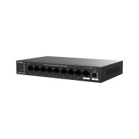 IP-COM G2210P-8-120W Коммутатор управляемый PoE, 10 портов, 9x1 Гбит/с, SFP 1x1 Гбит/с, PoE 8x 30Вт (до 110 Вт)