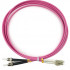 Cabeus FOP-50-OM4-LC-ST-2m Шнур оптический duplex LC-ST 50/125 mm OM4 2м LSZH