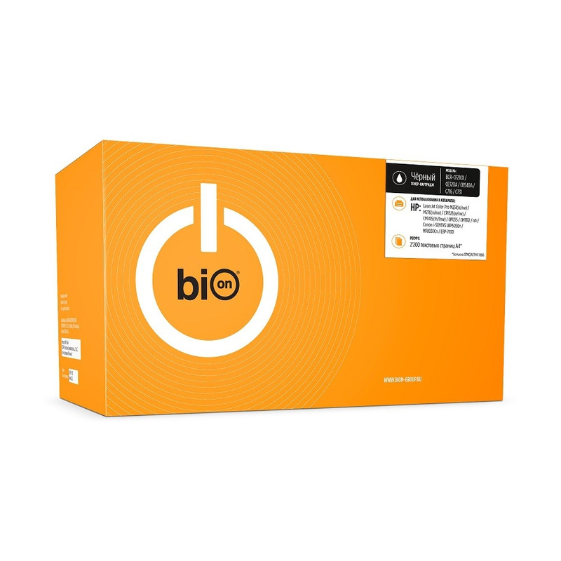 Bion CF210X/CE320A/CB540A/C716/C731 Картридж для HP LaserJet Color Pro M251n/nw/M276n/nw/CP1525n/nw/CM1415fn/fnw/CP1215/CM1312/nfi/ Canon i-SENSYS LBP5050n/MF8030Cn/ LBP-7100 (2'200 стр.) Черный