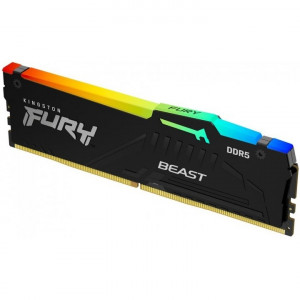 Kingston 16GB 6000MT/s DDR5 CL40 DIMM FURY Beast RGB