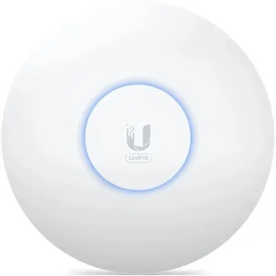 UBIQUITI U6+ Точка доступа 2,4+5 ГГц, Wi-Fi 6, 2х2 MIMO, 802.3af, 1х 1G RJ45  