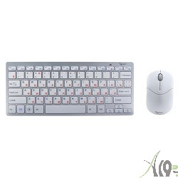 Keyboard Gembird KBS-7001-RU {Wireless, ноутбучн. механизм клавиш 2.4ГГц/10м, мини-приемник- USB}