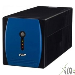 FSP EP 1000 PPF6000110 Black {Line interactive, 1000VA/600W, IEC*2, Shuko*2, RS232, USB, RJ11}