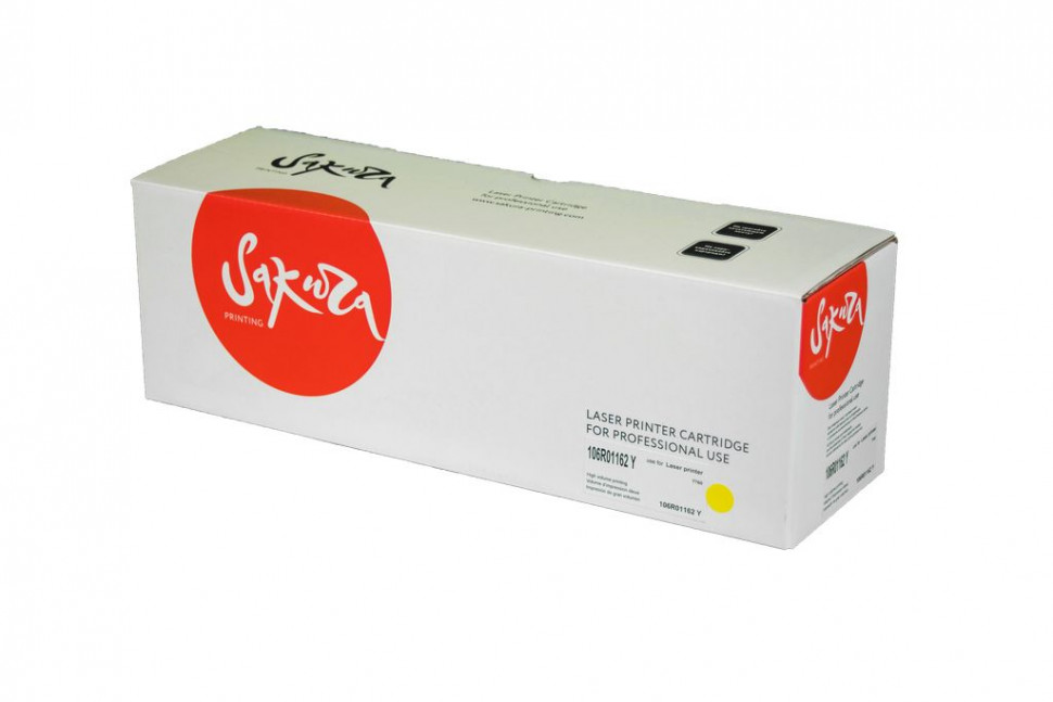106R01162 / 106R01166 Картридж Sakura для Xerox Phaser 7760, желтый, 25 000 к.