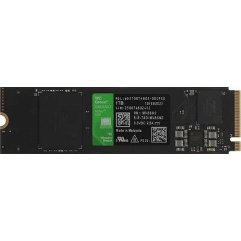 WD SSD 1Tb Green SN3000, 2280, M.2, NVMe (WDS100T4G0E) WD SSD 1Tb Green SN3000, 2280, M.2, NVMe (WDS100T4G0E)