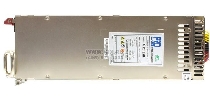 GR2550 БП 550W+550W ATX,2U 300*101*84mm,2FAN,APFC