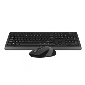 Комплект кл-ра+мышь беспров. A4Tech Fstyler FG1010S black/grey USB (FG1010S GREY)