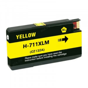 Струйный картридж NV Print 711 (NV-CZ132A) Yellow для HP Designjet T120/T520 (27 мл)