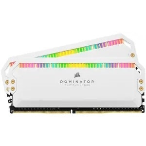 Corsair DDR4, 3600MHz 16GB 2x8GB DIMM, DOMINATOR PLATINUM RGB White Heatspreader, RGB LED, 1.35V CMT16GX4M2C3600C18W