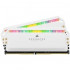 Corsair DDR4, 3600MHz 16GB 2x8GB DIMM, DOMINATOR PLATINUM RGB White Heatspreader, RGB LED, 1.35V CMT16GX4M2C3600C18W