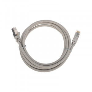 Rexant (02-0210-2) Патч-корд F/UTP, CAT 6, RJ45-RJ45, 26AWG, LSZH, серый, 2м