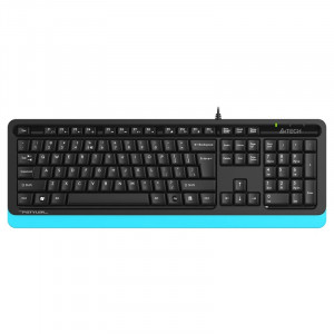 Клавиатура A4Tech Fstyler FKS10 черный/синий USB [1530196]