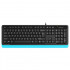 Клавиатура A4Tech Fstyler FKS10 черный/синий USB [1530196]