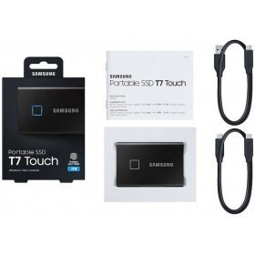 Накопитель SSD Samsung USB Type-C 1Tb MU-PC1T0K/WW T7 Touch 1.8"