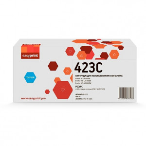 Easyprint TN-423C Тонер-картридж для Brother HL-L8260CDW/DCP-L8410CDW/MFC-L8690CDW (4000 стр.) голубой