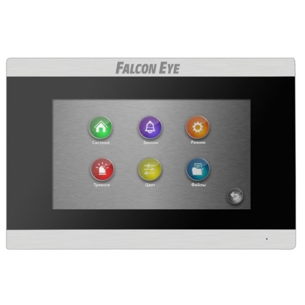Falcon Eye FE-70 ARIES black Видеодомофон: дисплей 7" TFT; сенсорный экран