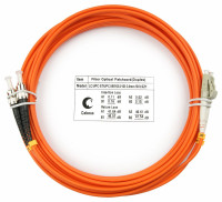 Cabeus FOP-62-LC-ST-5m Шнур оптический duplex LC-ST 62,5/125 mm 5м LSZH Cabeus FOP-62-LC-ST-5m Шнур оптический duplex LC-ST 62,5/125 mm 5м LSZH