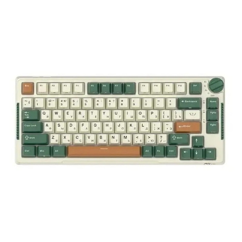  Клавиатура RK-H81 беспроводная Timing Machine, линейные свитчи RK Sky Cyan