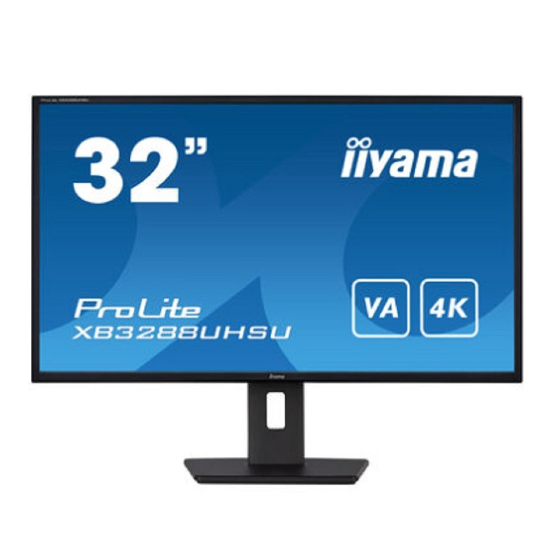 LCD IIYAMA 31.5' XB3288UHSU-B5 {VA 3840x2160 60Hz 3ms 300cd HDMI DisplayPort USB M/M}