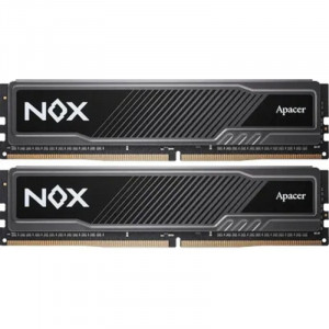 Комплект модулей памяти Apacer 32GB DDR4 3200 DIMM OC NOX DDR4 w/HS RP-K2 Kit (2x16GB), 1.35V, 1024x8 