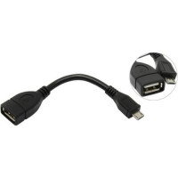 Defender Переходник USB OTG microUSB(M)-USB(F), 8см (87300)	