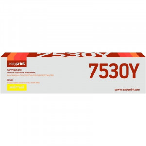 Easyprint 006R01518 Тонер-картридж LX-7530Y для Xerox WC 7525/7530/7535/7545/7556/7830/7835, (15 000 стр.) желтый, с чипом Easyprint 006R01518 Тонер-картридж LX-7530Y для Xerox WC 7525/7530/7535/7545/7556/7830/7835, (15 000 стр.) желтый, с чипом