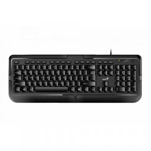 Клавиатура Genius Smart KB-118, {Черный, проводная, USB, 104 клавиши, регулировка наклона} [31310051402]