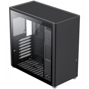 Компьютерный корпус, без блока питания ATX/ Gamemax Spark Pro Black ATX case, black, w/o PSU, w/1xUSB3.0+1xType-C, 1xCombo Audio