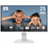 Монитор 24.5&quot; MSI PRO MP253W White (IPS, 1920x1080, D-Sub+HDMI+DP, 4 ms, 178°/178°, 250 cd/m, 1000:1 (100M:1), 100Hz, MM)