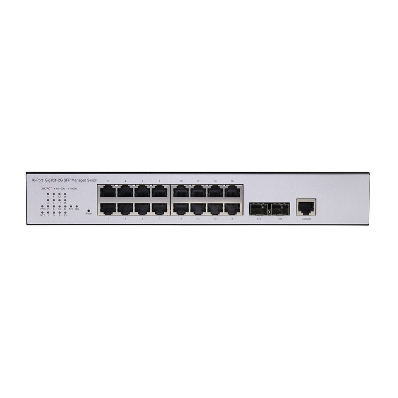 ORIGO OS3118/A1A Управляемый L2 коммутатор, 16x1000Base-T, 2x1000Base-X SFP
