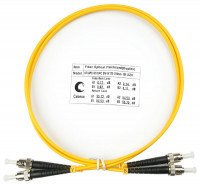 Cabeus FOP(d)-9-ST-ST-1m Шнур оптический duplex ST-ST 9/125 sm 1м LSZH Cabeus FOP(d)-9-ST-ST-1m Шнур оптический duplex ST-ST 9/125 sm 1м LSZH