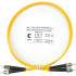 Cabeus FOP(d)-9-ST-ST-1m Шнур оптический duplex ST-ST 9/125 sm 1м LSZH