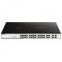D-Link DGS-1210-28MP/F2A  Настраиваемый L2 коммутатор с 24 портами 10/100/1000Base-T и 4 комбо-портами 100/1000Base-T/SFP (24 порта PoE 802.3af/at, PoE-бюджет 193 Вт)