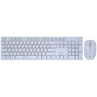Oklick 240M White USB  Клавиатура + мышь cordless slim Multimedia [1091258]