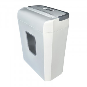 Шредер Cactus CS-SH-C4 белый (секр.P-4) фрагменты 8лист. 13лтр. скрепки скобы пл.карты (2090786)