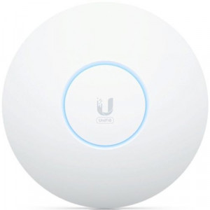 UBIQUITI U6-Enterprise Точка доступа 2,4+5+6 ГГц, Wi-Fi 6E, 4х4 MU-MIMO, 802.3at, 1х 2,5G RJ45