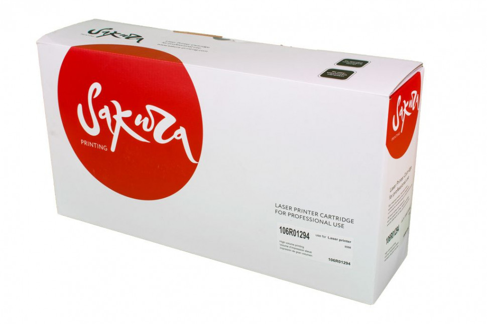 106R01294 Картридж Sakura для Xerox Phaser 5550, черный 35 000 к.