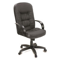 Офисное кресло Chairman 416 ЭКО черный матовый,  (6025524)