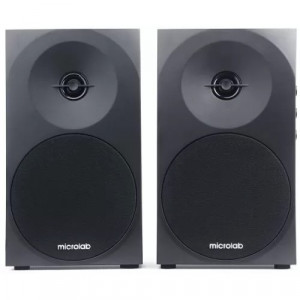 MICROLAB B70BT черный {20 Вт RMS, Распределение мощности 10 Вт х 2, Частотный диапазон 40 Гц – 20 кГц, Нелинейные искажения < 0,5% (1 Вт 1 кГц), Соотношение сигнал/шум > 75 дБ}